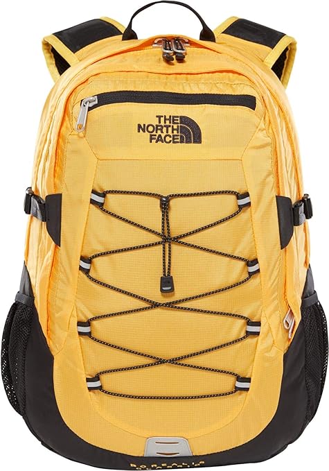 mochila north face amarilla