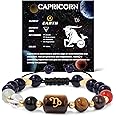 GolbalJew Zodiac Bracelets for Women 12 Constellations Healing Crystal Stone Beads Bracelet Birthday Zodiac Gifts Horoscope Spiritual Bracelet