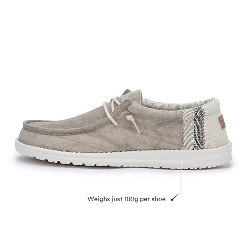 Wally Linen Hey Dude Mens Shoes Amazon Hey Dude Men's Wally Hawk