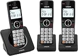 VTech EA5002 DECT Cordless Phone with Nuisance Call Block 3 Handsets