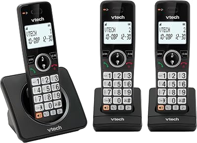 VTech EA5002 DECT Cordless Phone with Nuisance Call Block 3 Handsets