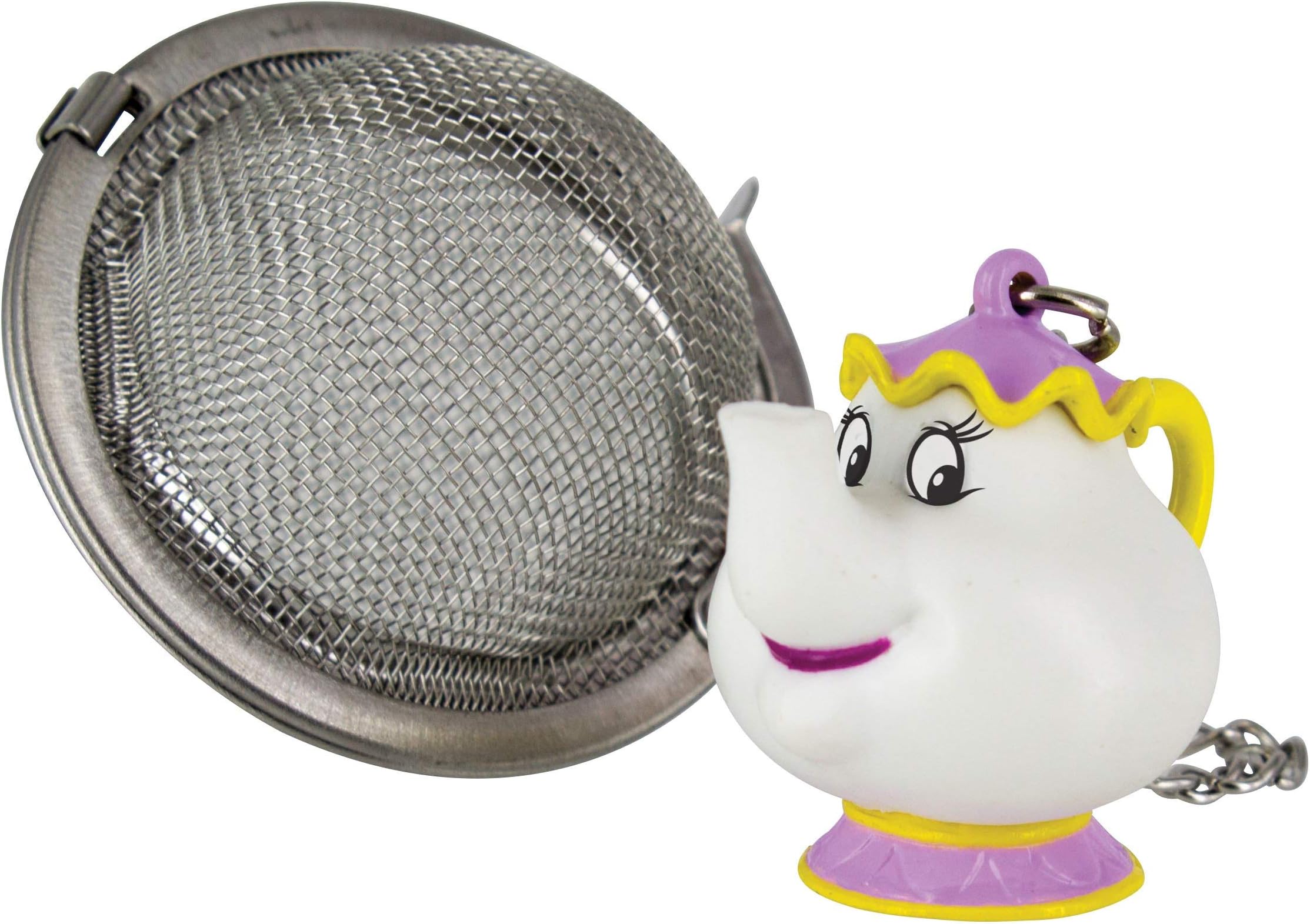 Toy Box Mrs. Potts Tea Infuser, Stainless Steel, Multi-Colour, 5 x 5 x 5 cm