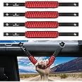 SEVEN SPARTA 4 Pack Roll Bar Grab Handles Compatible with Ford Bronco 2021 2022 2023 2024 2/4 Door, Paracord Grip Handle, Replacement for Bronco Interior Accessories (Not Compatible with Bronco Sport)