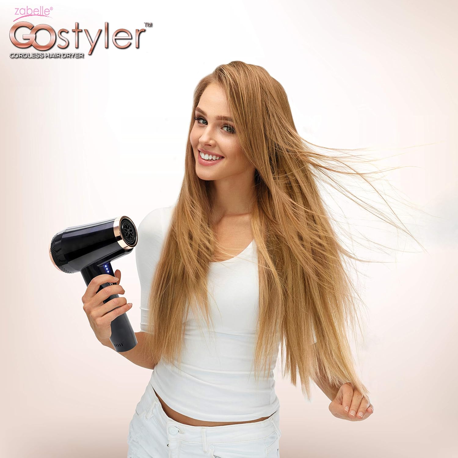 go styler cordless hair styler & dryer