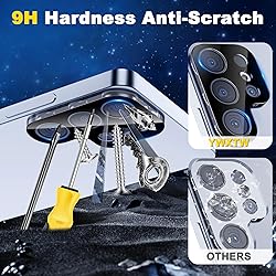 YWXTW 3 Pack Camera Lens Protector for Samsung