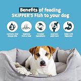 SKIPPER'S Fish Skin Jerky Cubes Dog Treats Extra Small 1kg Pack view 3