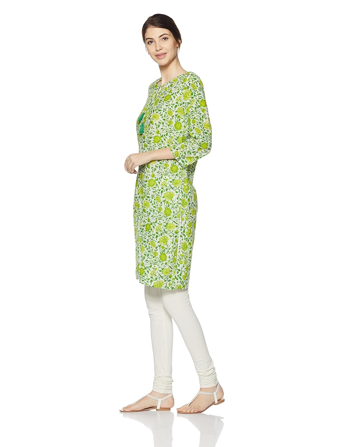 amazon brand- myx women's straight kurta
