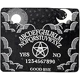 Fun Costumes Ouija Spirit Board Halloween Fleece Microfiber Throw Blanket 60" x 48" | Soft Comfy Spooky Home Decor ST
