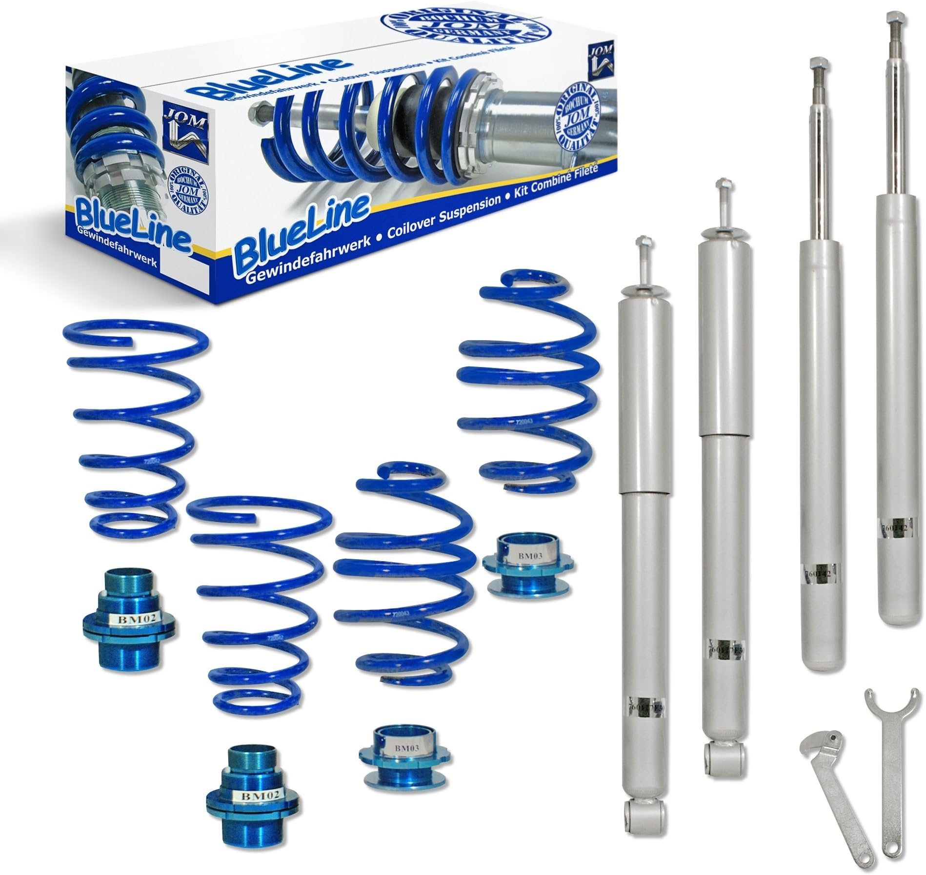 JOM Car Parts & Car Hifi GmbH 741033 BlueLine Coilover Kit