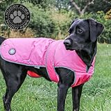 Ancol Muddy Paws All Weather Stormguard Coat Pink Small Size 30cm view 2