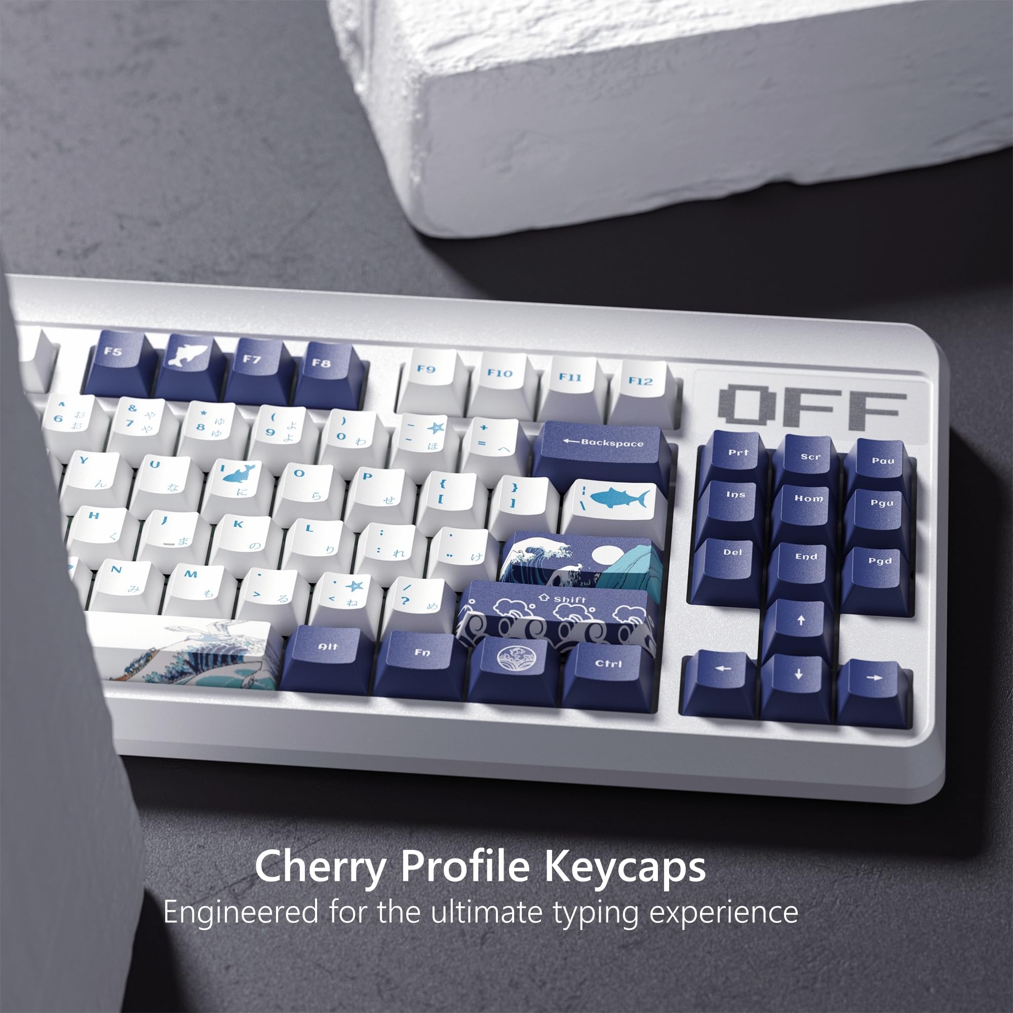 Mua Womier PBT Keycaps 60 65 75 Percent, Custom Keycaps Set Dye ...
