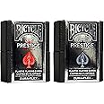 Bicycle Prestige Waterproof Plastic Playing Cards, Red and Blue 2 Pack