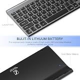 Seenda WGJP-031 Small Wireless Keyboard and Mouse Combo Black Gray view 2
