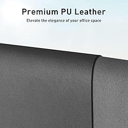 Aothia Leather Desk Pad Protector, Mouse