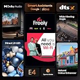 Hisense 32 inch 32E4QTUK FHD Direct Lit LED TV Freely Dolby Audio view 4