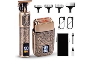 Ufree Electric Razor Foil Shavers, Mens Grooming Kit with Beard Trimmer for Shaving Face Mustache, Cordless Head Shavers for 