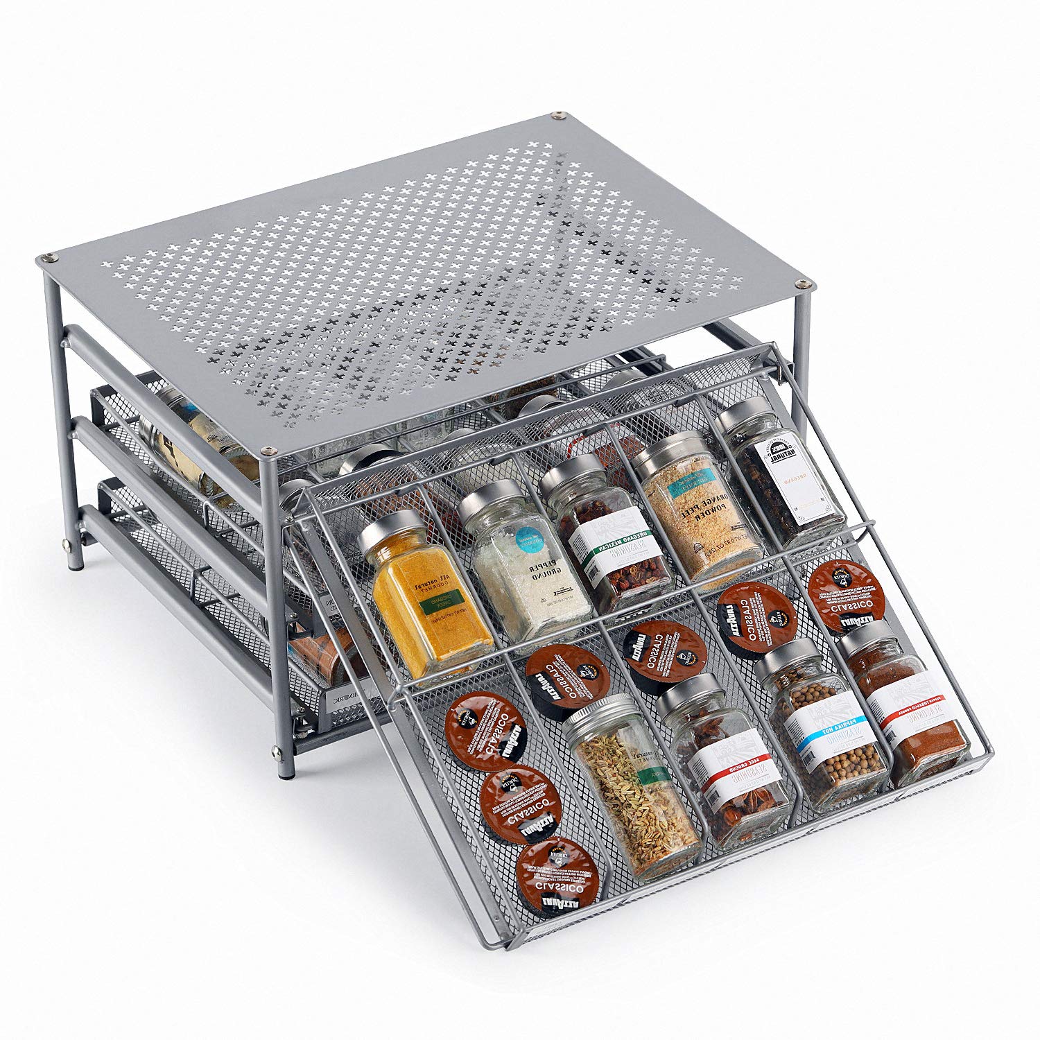 Best Sliding Spice Rack For Kitchen Cabinets