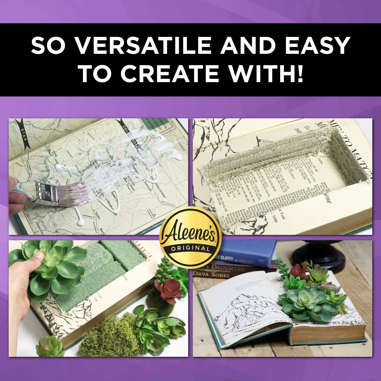 Aleene's Original Tacky Glue, Perfect for Crafts and DIY Projects, Dries Fast and Clear, .66 fl oz 3-Pack