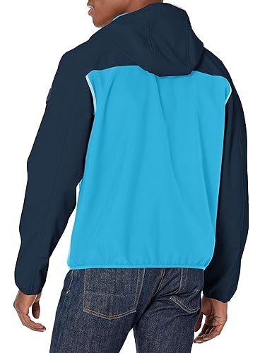 Tommy Hilfiger Men's Hooded Performance Soft Shell Jacket, Navy