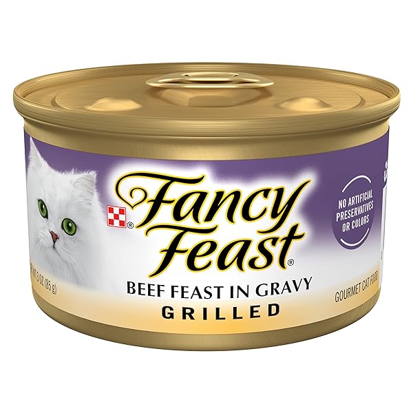 PURINA FANCY FEAST GRILLED WET CAT FOOD BEEF...