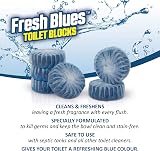 airpure Mighty Burst Fresh Blue Toilet Blocks 6 Pack FBTB724 view 3