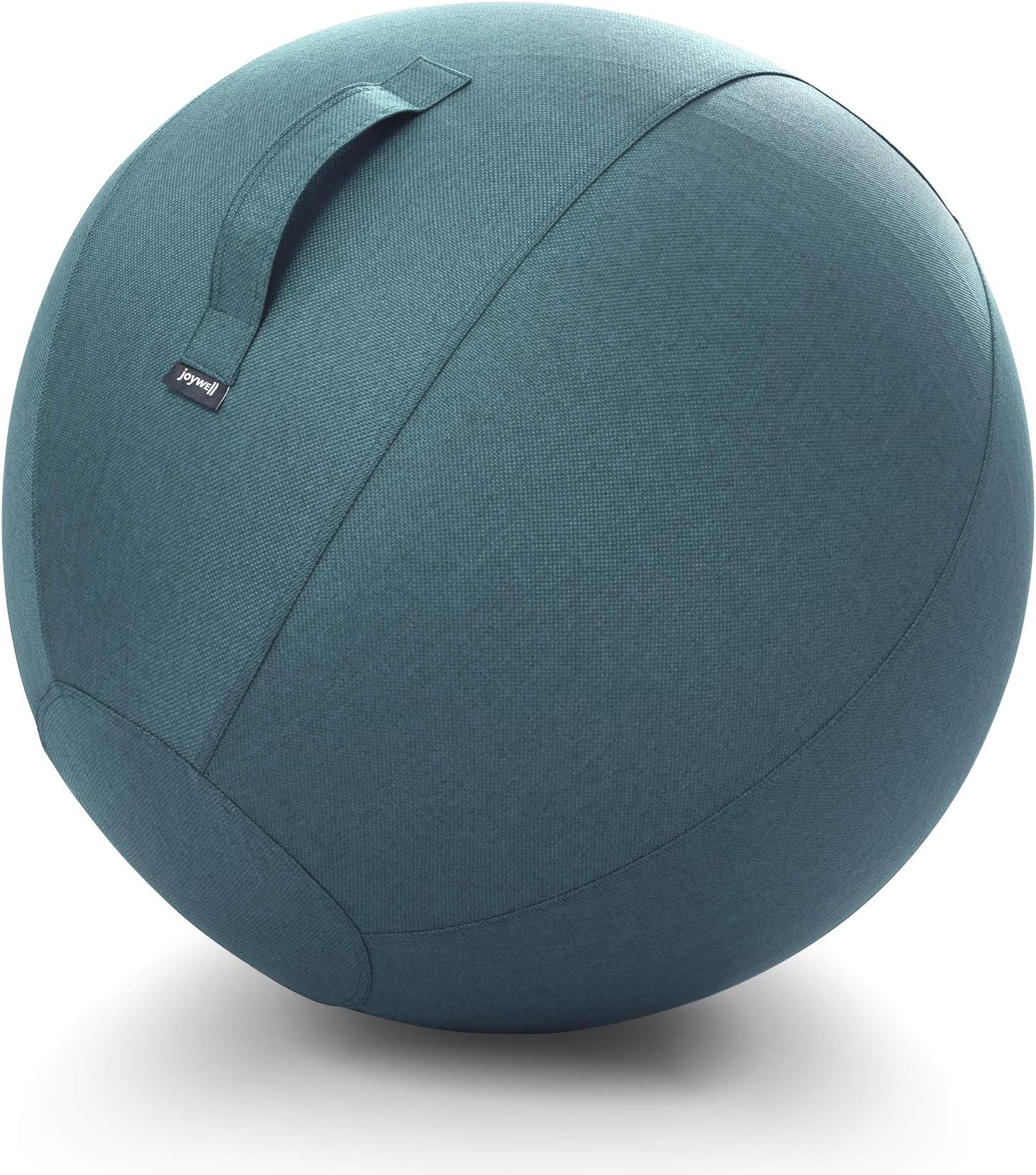 Joywell Cover for Stability Sitting Ball, Fitness Yoga Ball with Handle for Office/Home/Gym Abdominal Training, Lightweight, Not Includes a Ball, 65cm, Blue