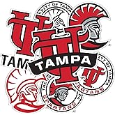 Desert Cactus The University of Tampa Sticker UT Spartans Sticker Vinyl Decals Laptop Water Bottle Car Scrapbook Sheet T2 (Type 2-2)