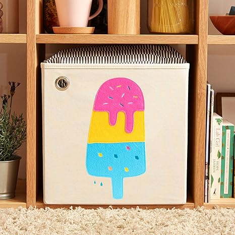 kaikai & ash toy storage bins