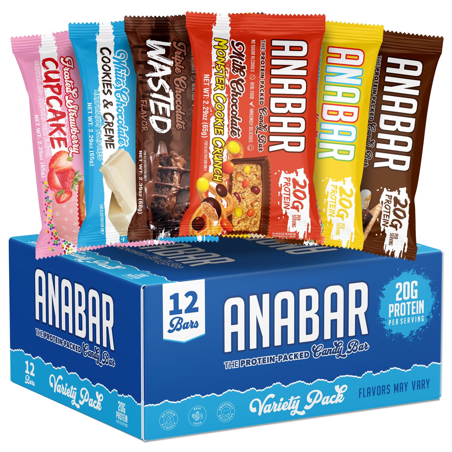 Anabar Protein Bar, Whole Food Performance Bar, World's Best Tasting