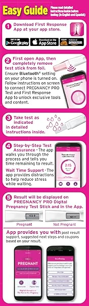 First Response Pro Digital Pregnancy Test Kit Amazon De Baby