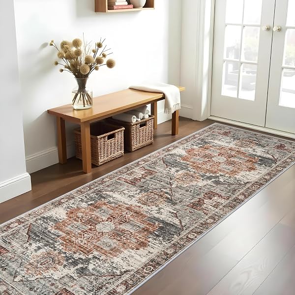 RUUGME RUG RUNNERS 3X10 – WASHABLE HALLWAY RUGS...