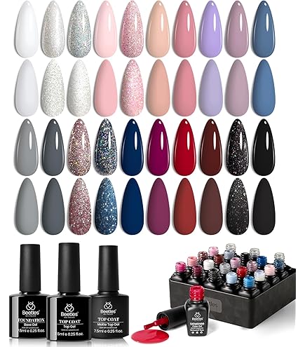 Amazon.com : LEAV Filter Syrup Gel Polish 20 Colors Set, Beige