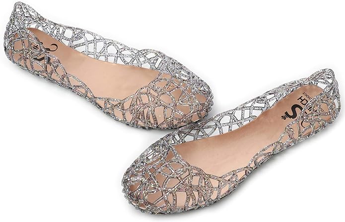 clear ballerina shoes
