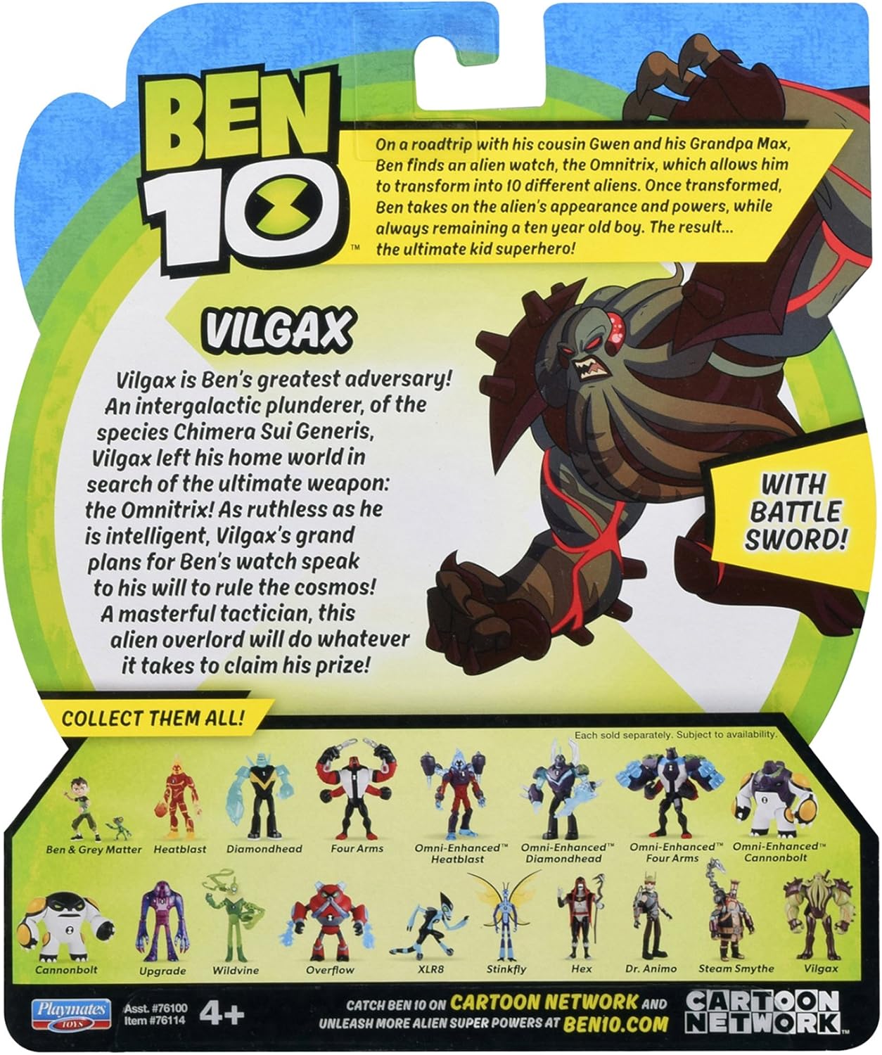 ben 10 vilgax action figure