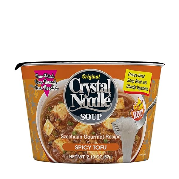 CRYSTAL NOODLE SOUP, SPICY TOFU, (PACK OF 6...