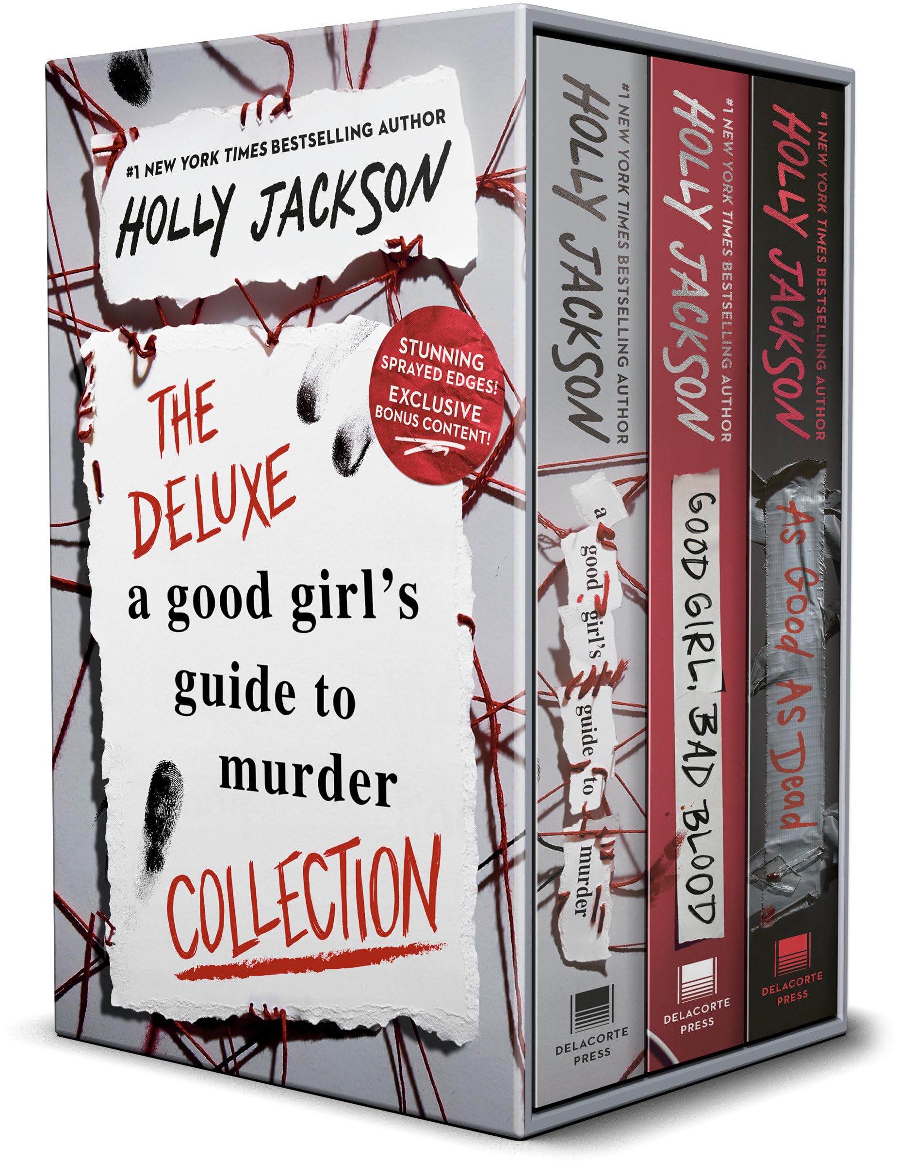 A Good Girl's Guide to Murder Deluxe Paperback Boxed Set: Special Deluxe Editions of A Good Girl's Guide to Murder; Good Girl, Bad Blood; and As Good as Dead Image