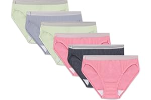 Fruit of The Loom Women's Assorted Cotton Heather Bikini Panties