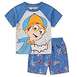 Blippi Boys Short Sleeve T-Shirt and French Terry