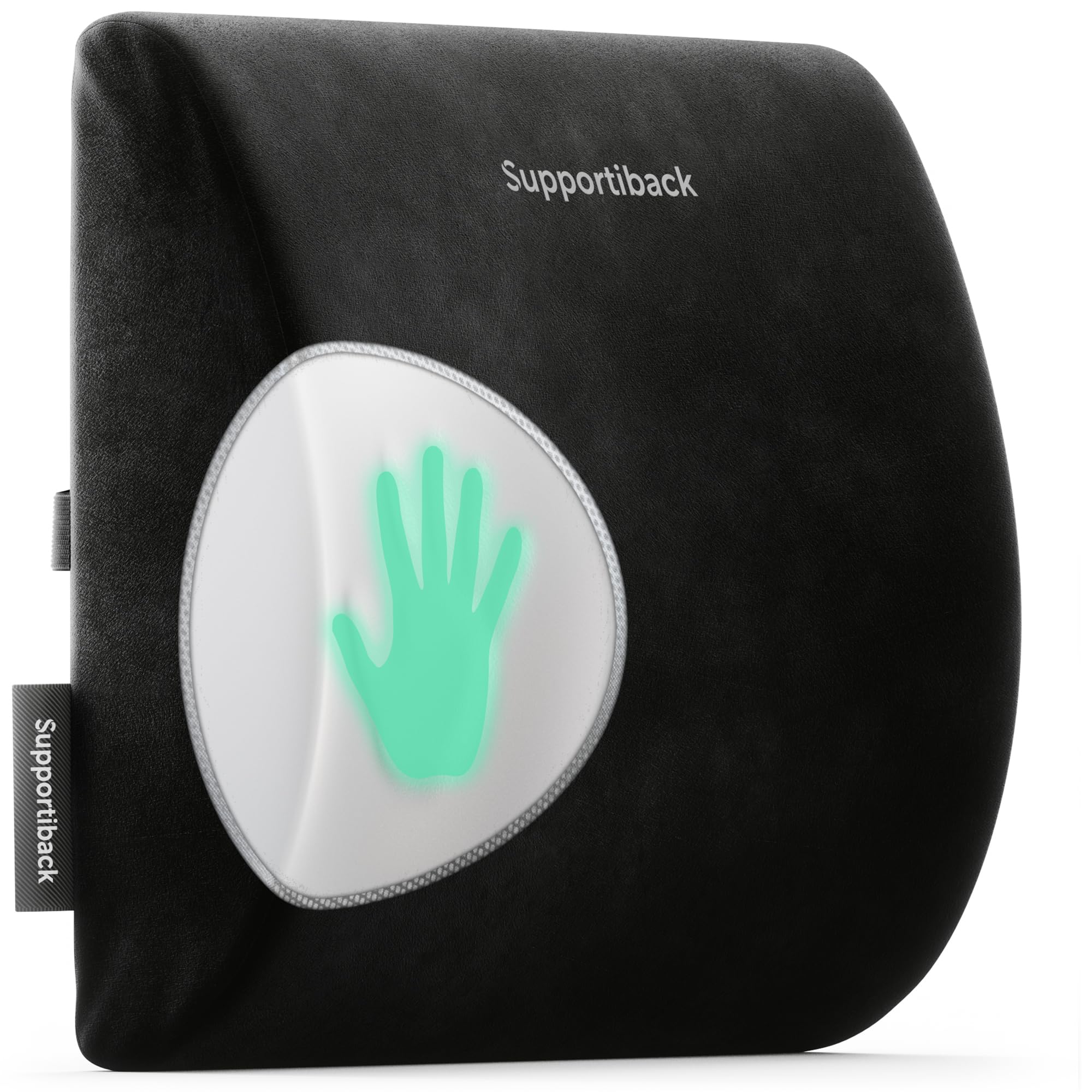 Lumbar Support Pillow - Ergonomic Memory Foam for Back Support and Pain Relief, Office Chair Cushion, Car Seat Cushion