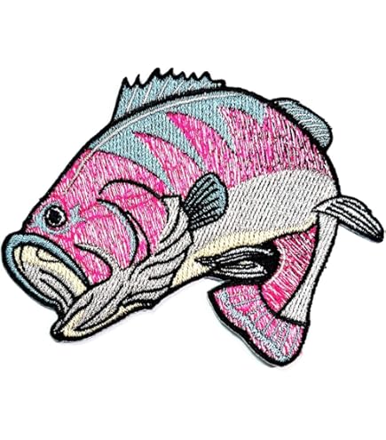 Tropical Fish Patch Iron Sew On Jeans T Shirt Jacket Embroidered Badge Applique | UK