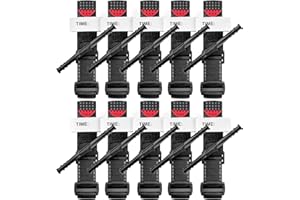 Bencai Tourniquet, 10-Pack Reinforced Tactical Tourniquet with Thicker Nylon Rod, Military Combat Medical Rescue Outdoor Emergencies Application, First Aid Kit Essentials