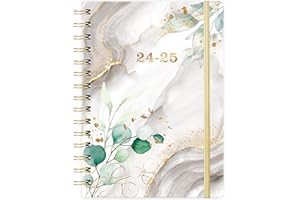 ATTITILL 2024-2025 Planner - Academic Planner 2024-2025, Jul. 2024 - Jun. 2025, 6.3" x 8.4" Planner 2024-2025 Daily Weekly and Monthly, Planners 2024-2025 for Women with Inner Pocket
