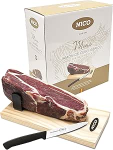 Pack de MINI JAMON IBERICO 50% raza ibérica con kit de ...