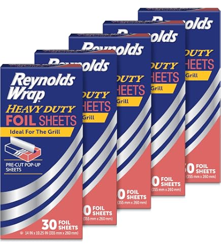 Handi-Foil 500 Pack Aluminum Foil Sheets - 12x10.75" Pop-Up Burrito & Sandwich Wraps 8 thumbnail image