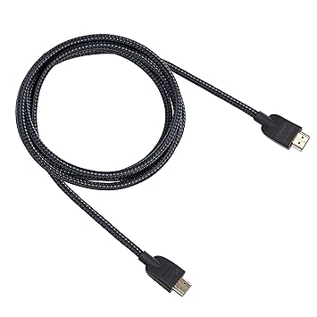 AmazonBasics Braided HDMI Cable - 6-Feet