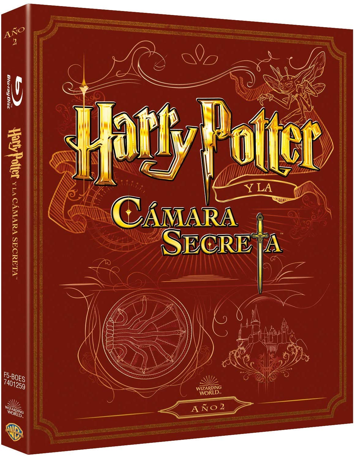 Harry Potter and The Chamber of Secrets [Blu-Ray] [Region B] (English Audio. English subtitles)