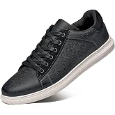 Arkbird Mens Casual Shoes Leather Fashion Sneakers Business Casual Dress Sneakers Lace-up Oxford Shoe for Men