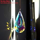 YU FENG Hanging Crystal Prism Suncatcher Garden Decor Rainbow Maker view 3