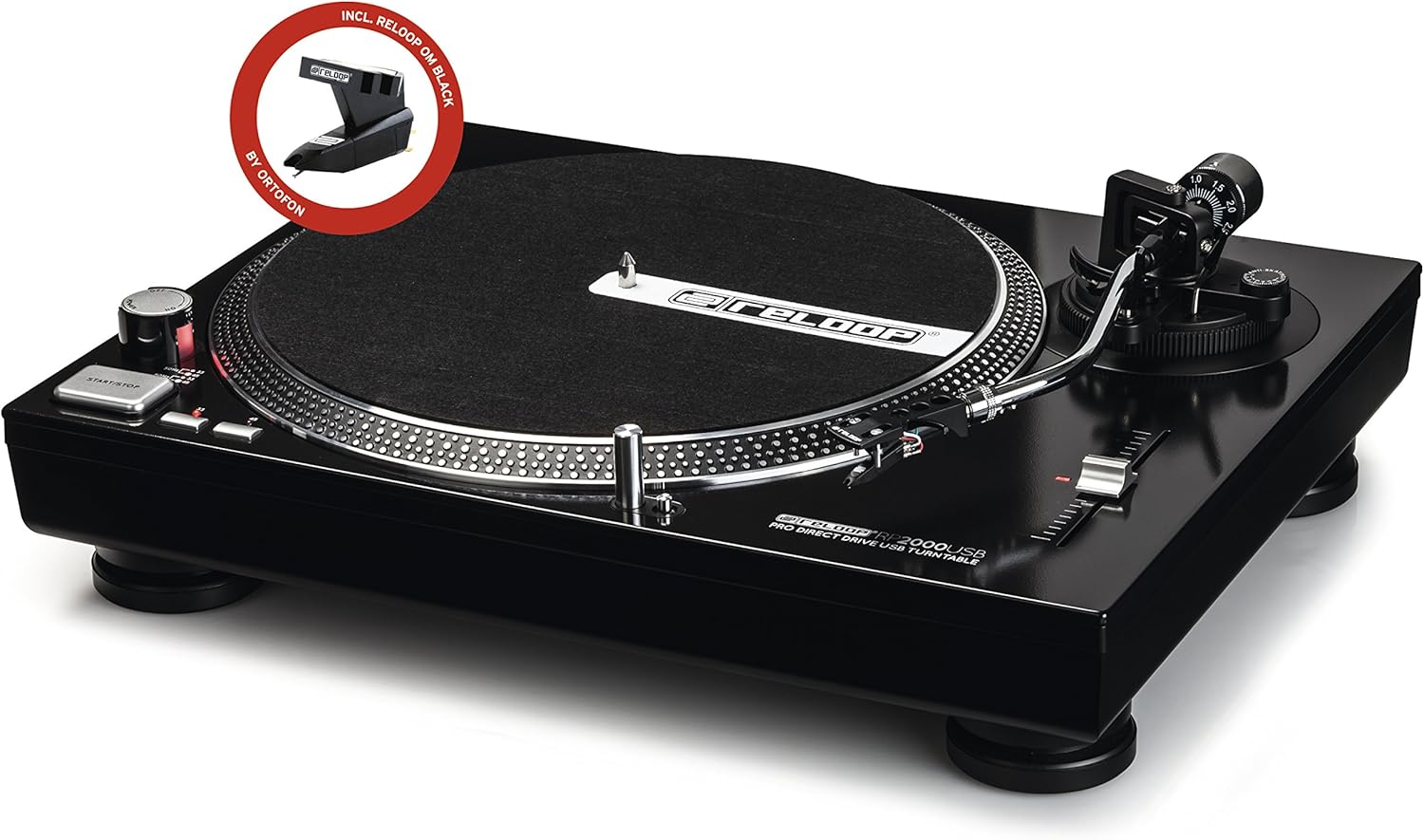 Amazon Com Reloop Usb Direct Drive Turntable Musical Instruments