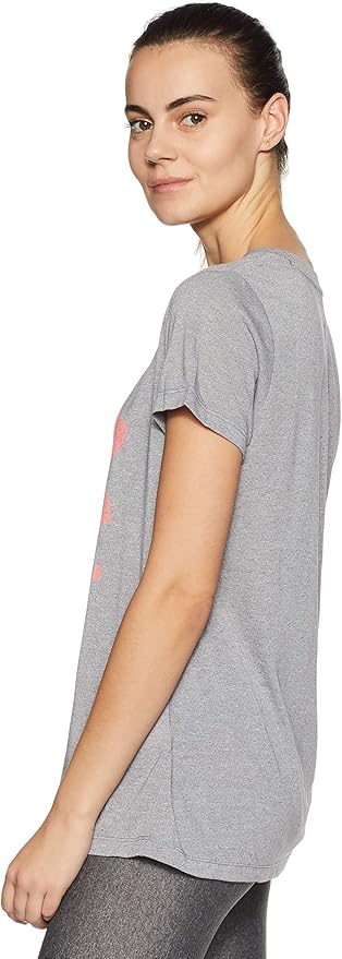 Under Armour 安德玛 UA Threadborne V领短袖 女子速干健身运动T恤 XS码2.9折.46 海淘转运到手约¥81